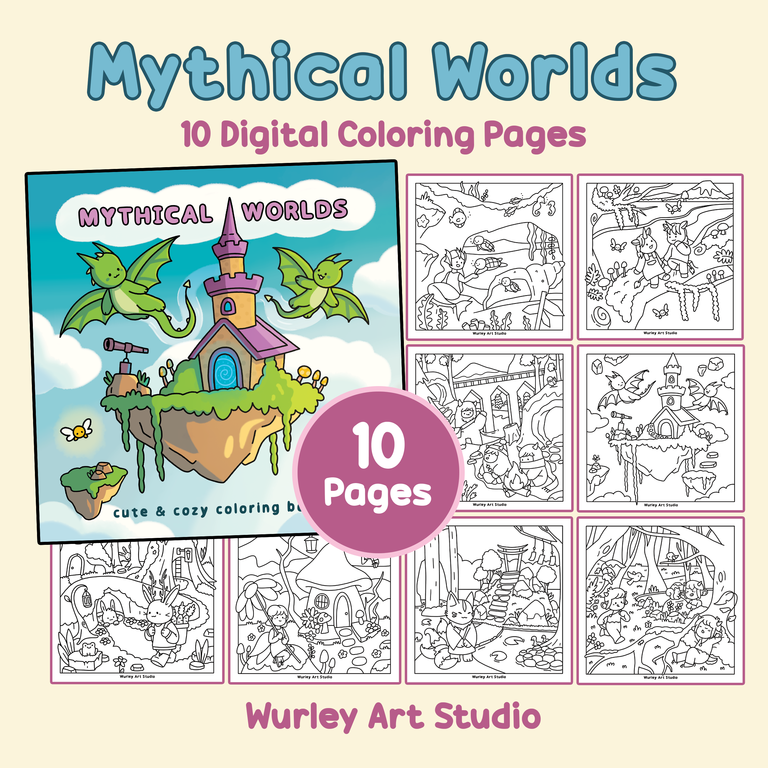 mythical life 10 pages