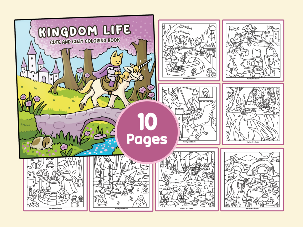 kingdom life 10 digital pages