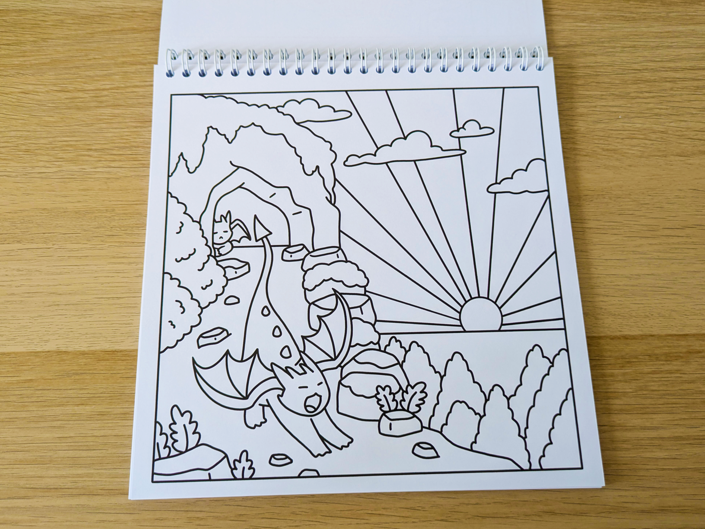 mini dragons cardstock md 2