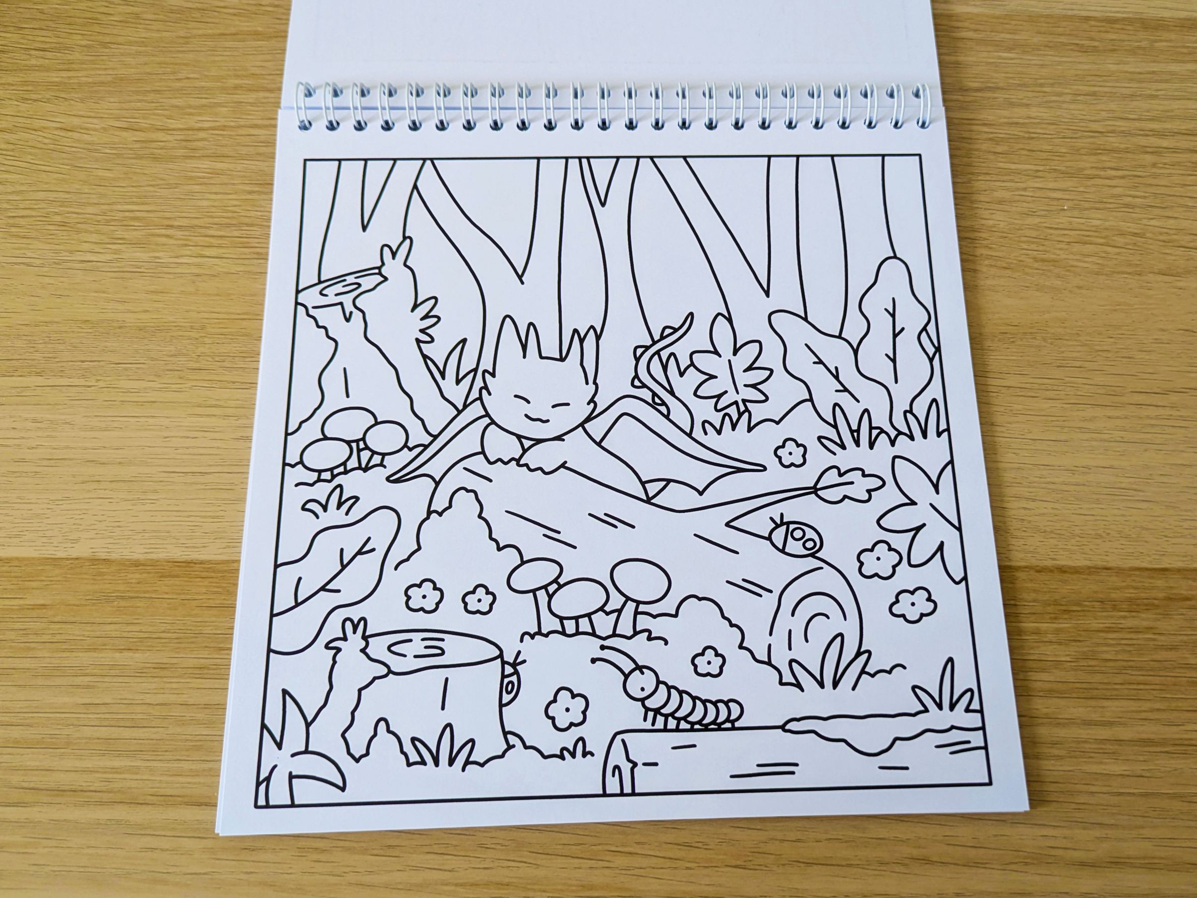 mini dragons cardstock md 4