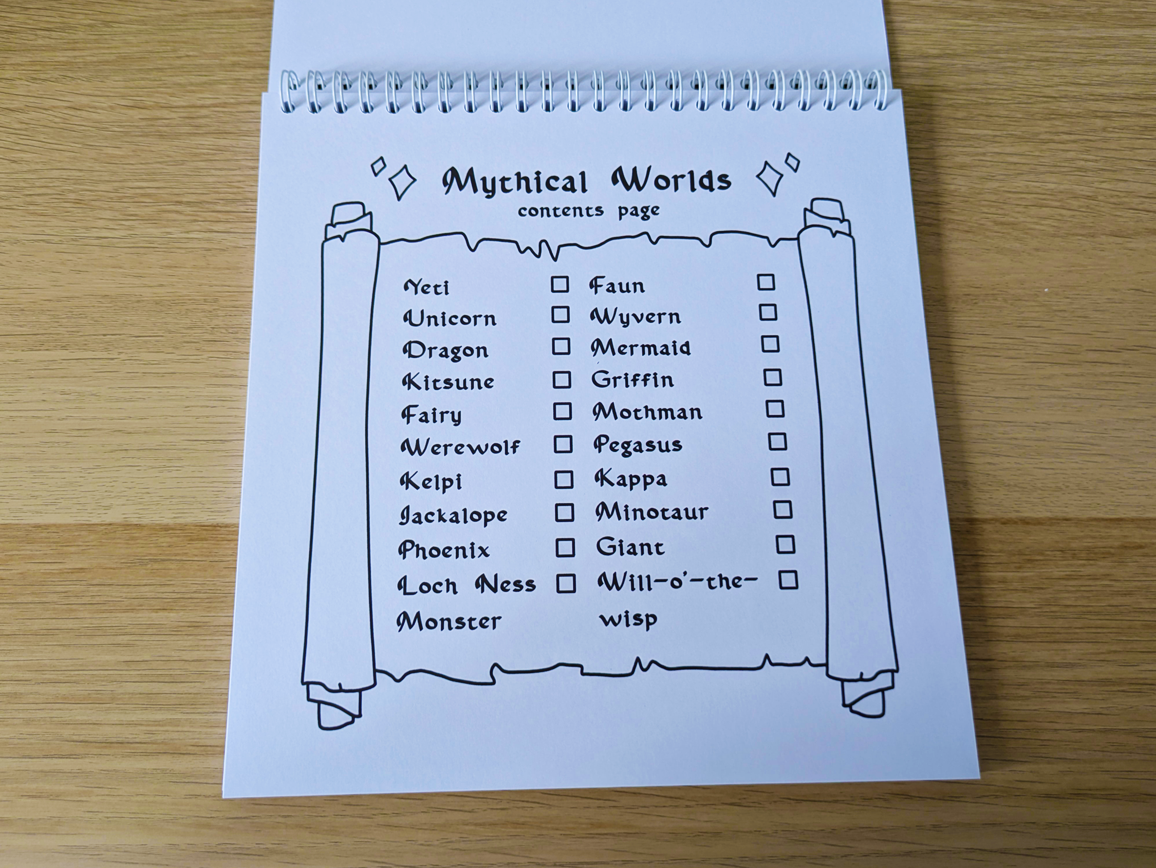 Mythical Worlds Cardstock mw 1