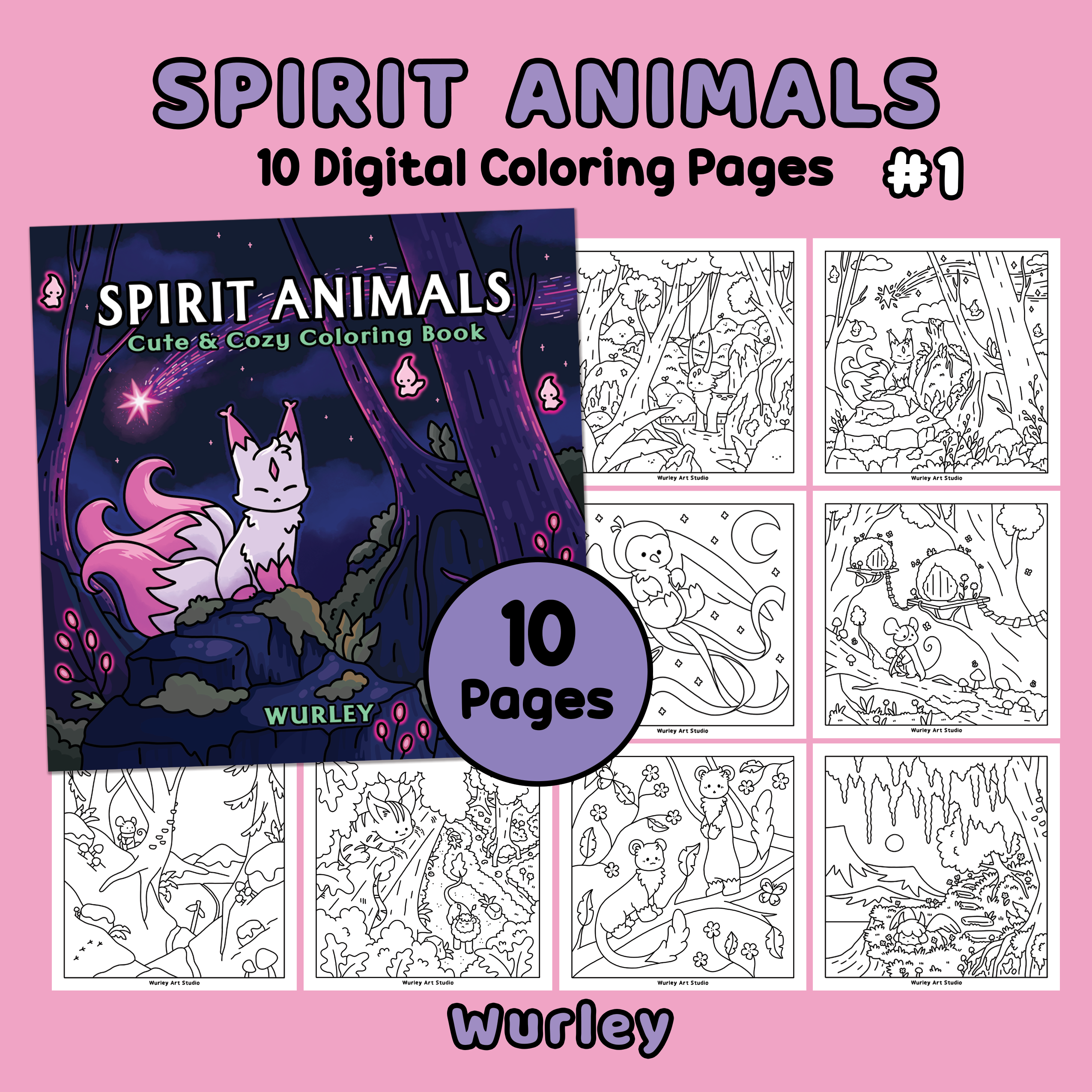 Etsy 10 pages cover